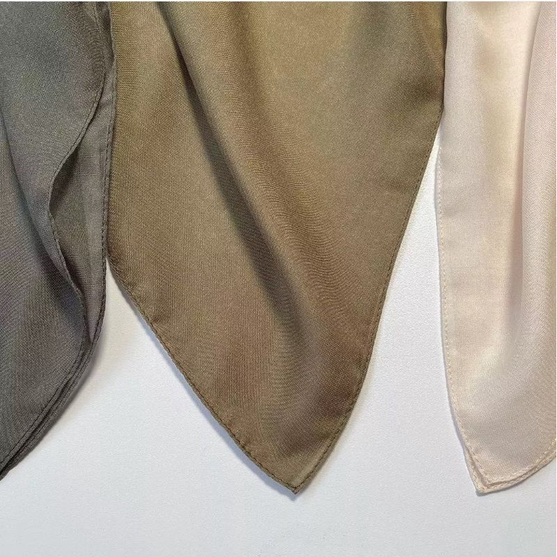 Paris Premium Hijab Segi Empat Basic Jahit Tepi | Segi Empat Paris Premium