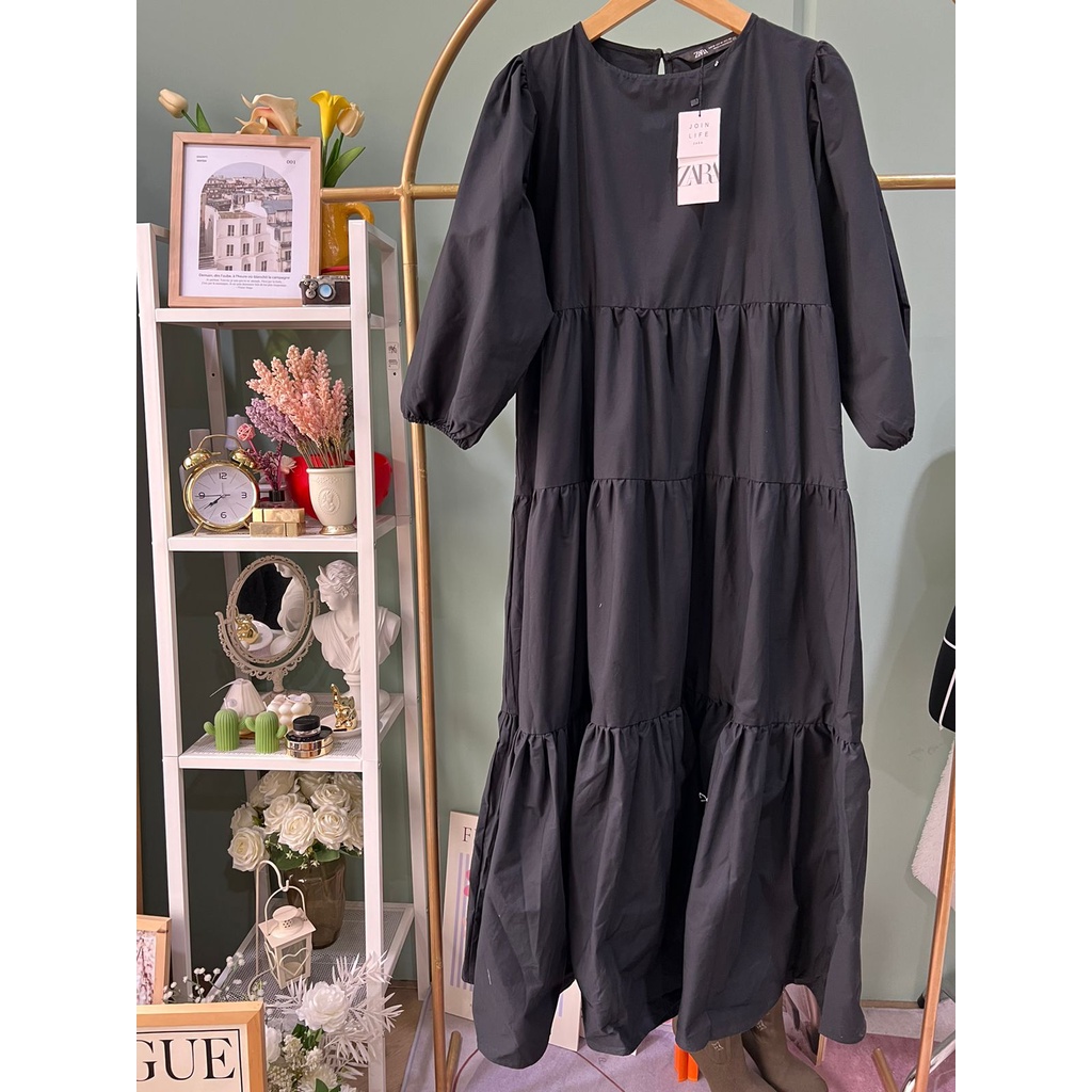 zr poplin maxy dress