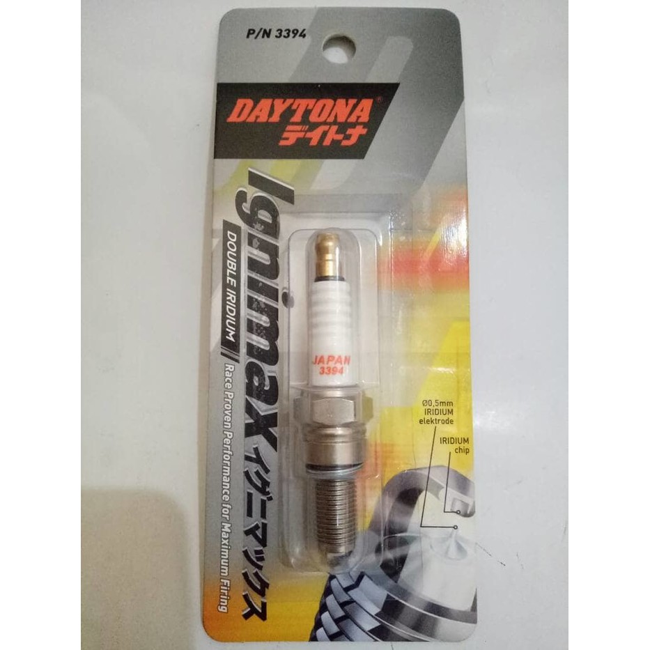 busi racing daytona double iridium CPR9EA-9 untukCBR250 nmax mx135 dll