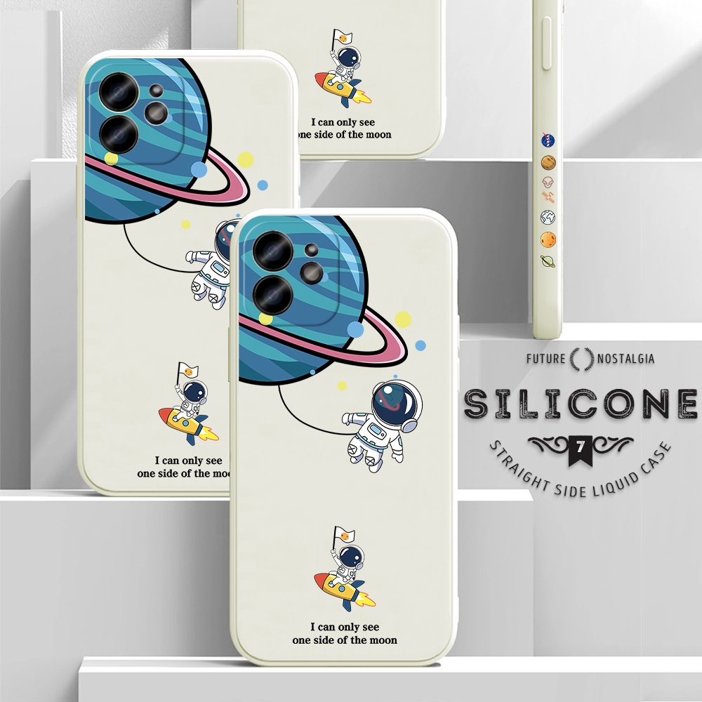 soft case silikon desain kartun nasa planet bumi untuk xiaomi redmi note 10 4g 5g note 10s note 10 pro