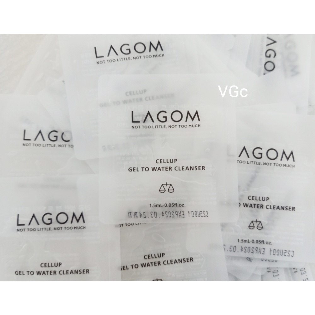 LAGOM Cellup Cleanser 1.5ml Sample Sachet