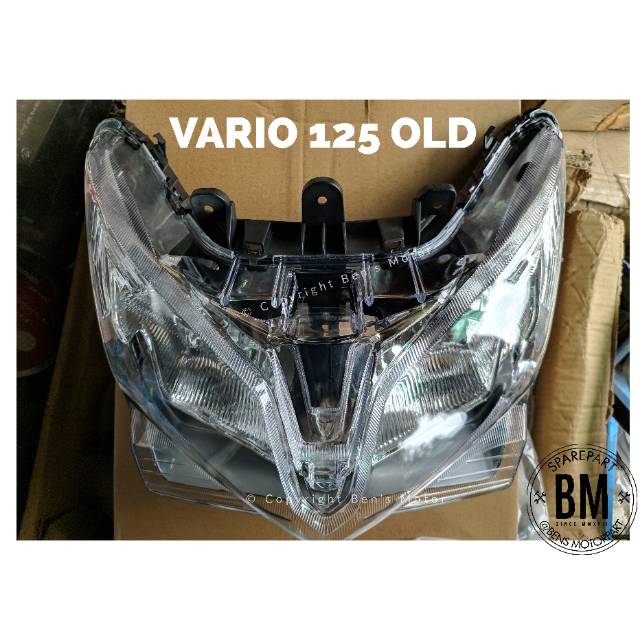 Reflektor Lampu Depan Vario 125 Lama / Lampu Depan Honda Vario 125 CBS