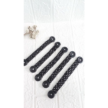 ✅ Tali Konektor Masker Hijab Motif