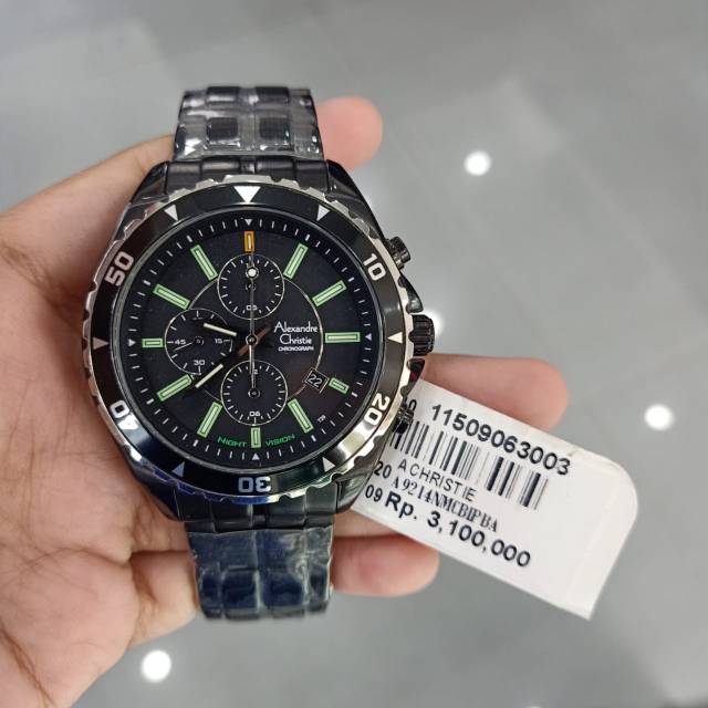 Alexandre Christie Jam Tangan Pria Original AC9214 Full Back