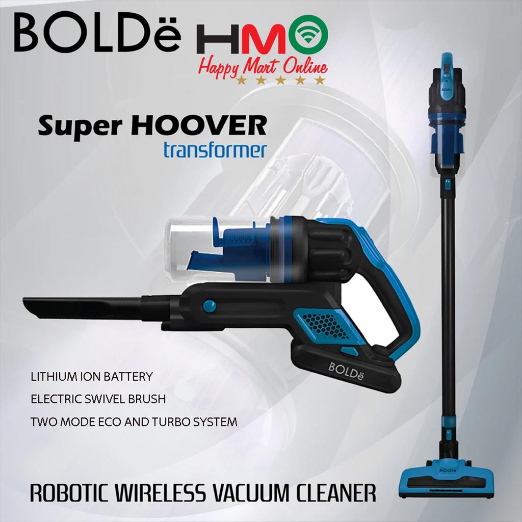Bolde Super Hoover Transformer Wireless Robotic Vacuum Celaner Cordless Bolde Vacum Cleaner