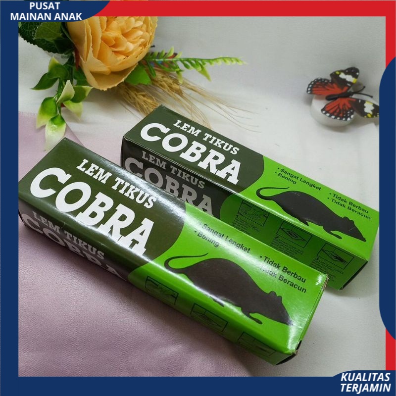 Lem Tikus / Jebakan Tikus / Cobra / Lem Tikus Cobra Super Lengket Ampuh &amp; Berkualitas Best Quality