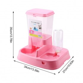 Tempat Makan Minum Makanan Minuman Anjing Kucing Otomatis Automatic Dispenser Cat Dog Catfood Dogfood