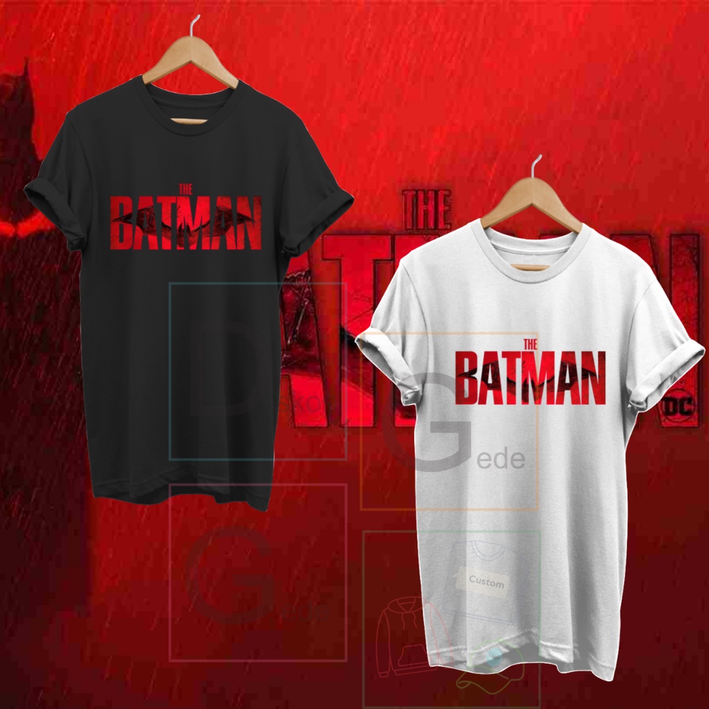 Baju Kaos Batman The Batman - Tshirt Batman The Batman