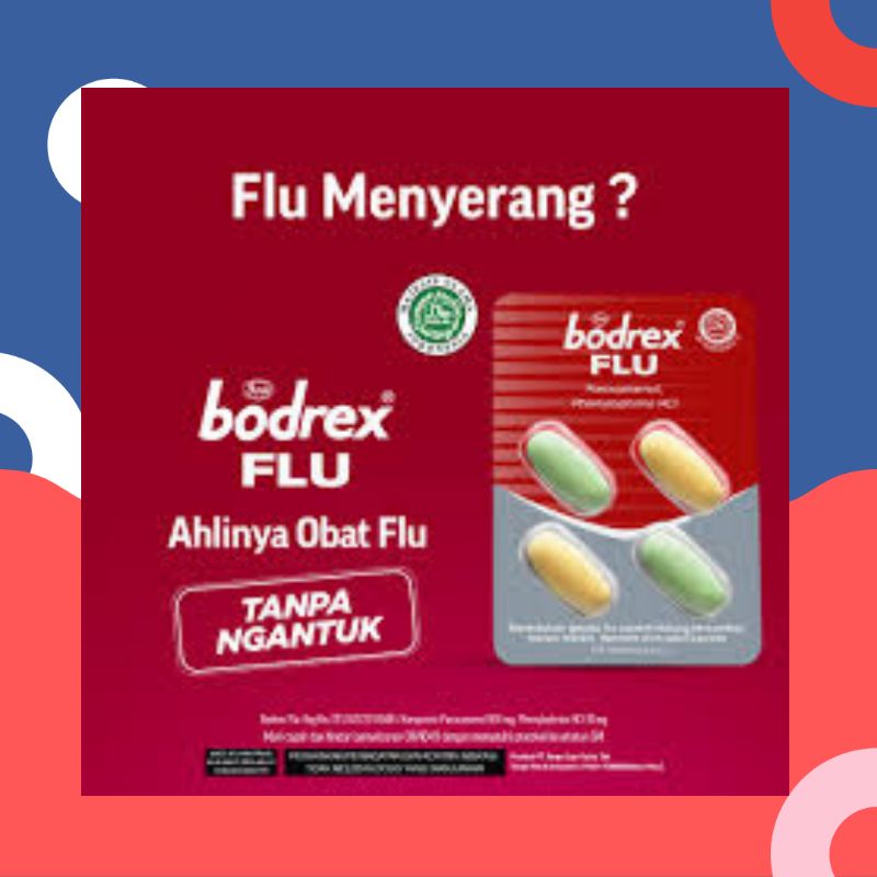 BODREX FLU PERSTRIP 4 TABLET