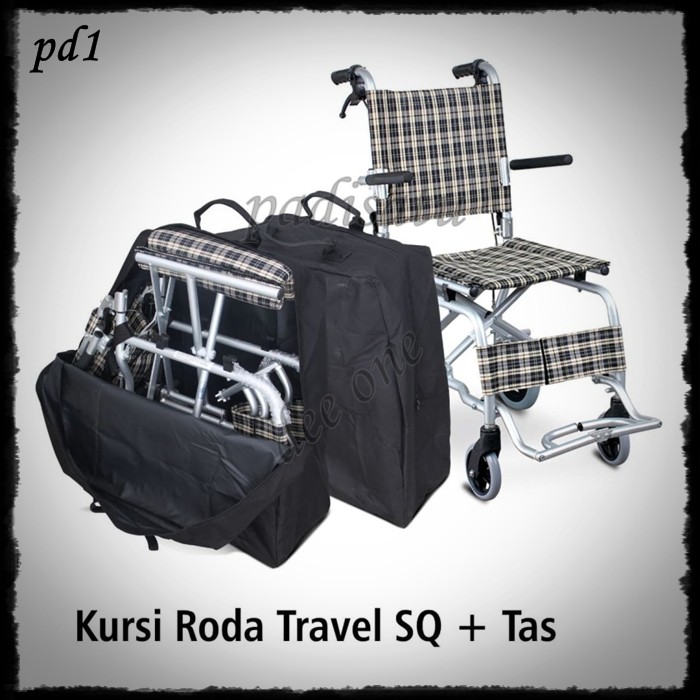 KURSI RODA TRAVELLING + TAS