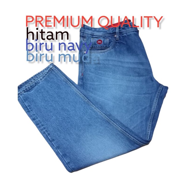 celana jeans pria bindigo premium