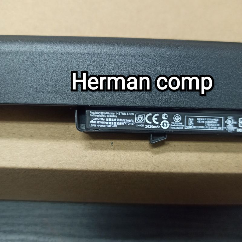 Original Baterai Laptop Notebook Hp Compaq Presario CQ14 CQ15 Series OA04