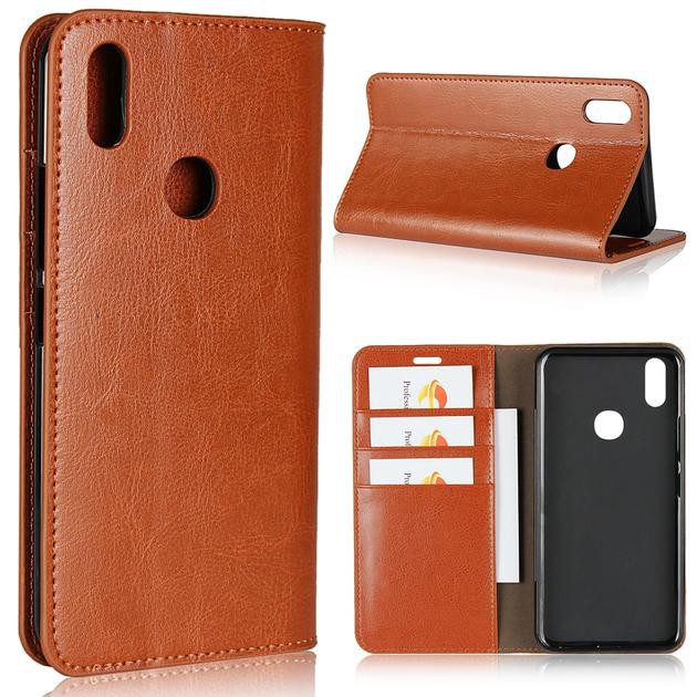 Vivo Y1s VivoY1S Flip Wallet Dompet Kulit Leather Cover Case Casing Kartu
