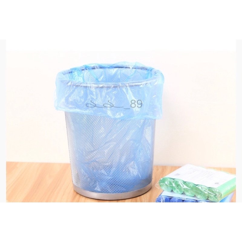 kantong sampah ukuran 45x50cm 1pack isi 5roll