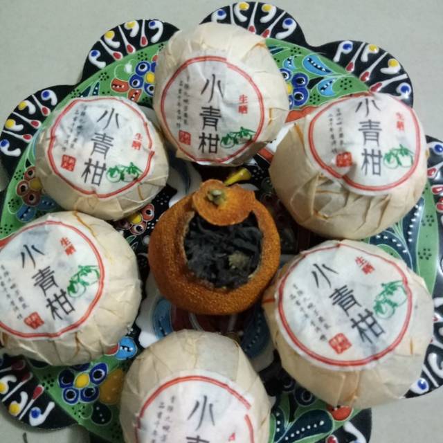 

Teh puer/Teh pu er cina/Orange Pu erh tea/chinese pu er tea (isi 2)