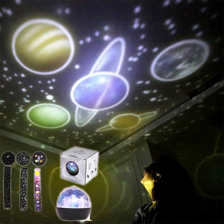 Lampu Hias Proyektor LED Bintang Planet Night Light Model Constellation