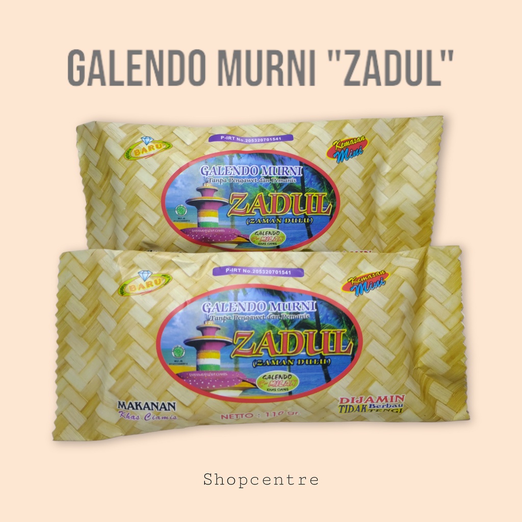 

Galendo ZADUL Kemasan Mini