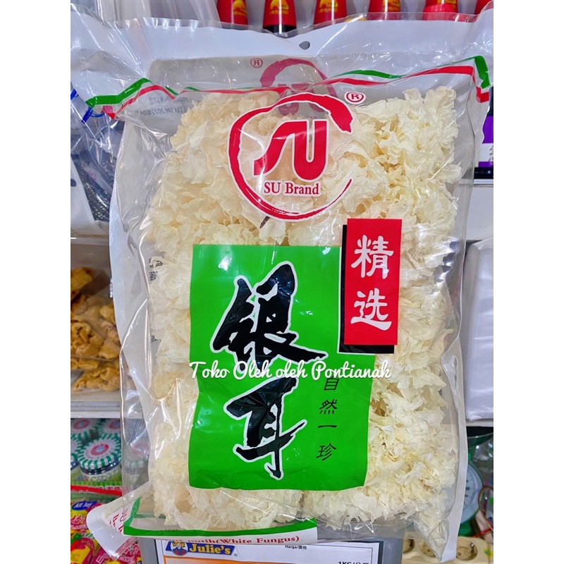 

500gr JAMUR PUTIH/JAMUR ES [ white fungus ] / SU BRAND