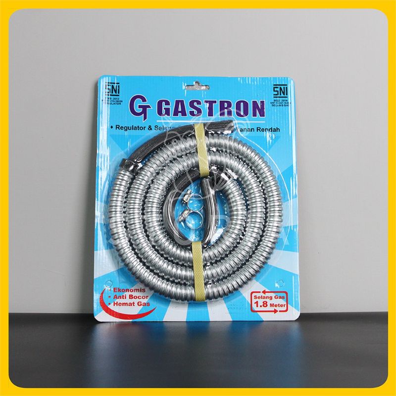 Selang gas Lpg Gascomp Kick on  - gastron Kompor gas -Selang LPG SNI anti tikus Berkualitas