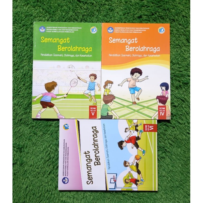 ORIGINAL BUKU SEMANGAT BEROLAHRAGA KELAS 4 5 6