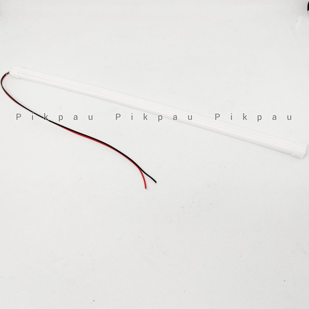 Lampu Alis Motor Tidak Berbintik LED Flexible Lampu Alis 30cm Ungu Grade A