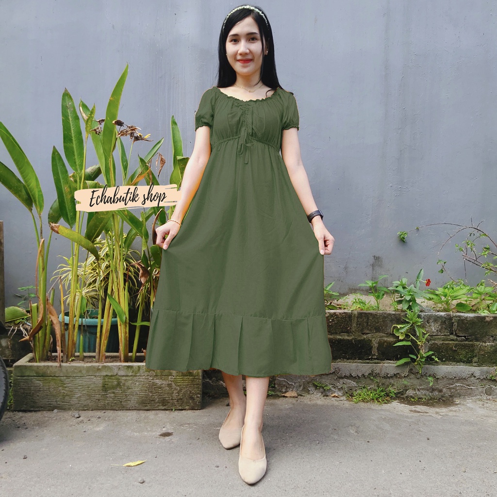 DASTER/DRES CASANDRA POLOS BALI-POLOS ARMY