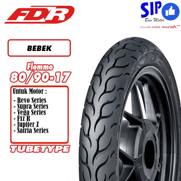 Ban motor bebek FDR Flemmo 80 90 17 Tubetype supra revo