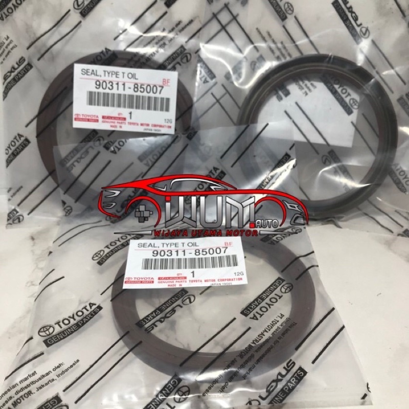 OIL SEAL CRANKSHAFT SIL AS KRUK KREK AS BELAKANG KIJANG KAPSUL DIESEL 2L