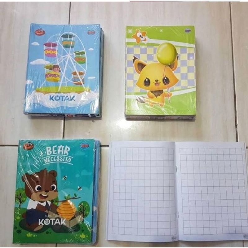

BUKU TULIS KOTAK SIDU 38 LEMBAR ANAK PAUD/ TK/ SD
