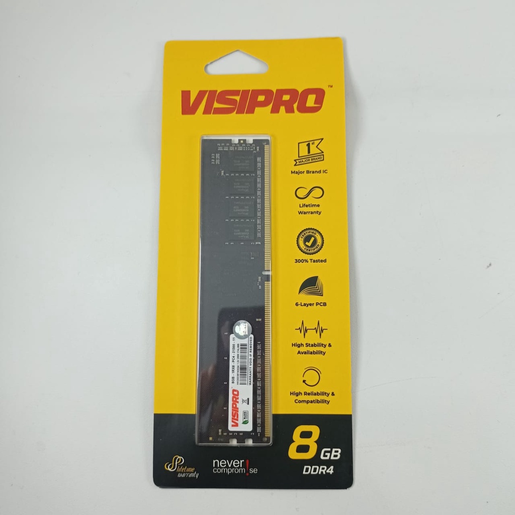 MEMORY RAM VISIPRO DDR4 8GB PC4-21300