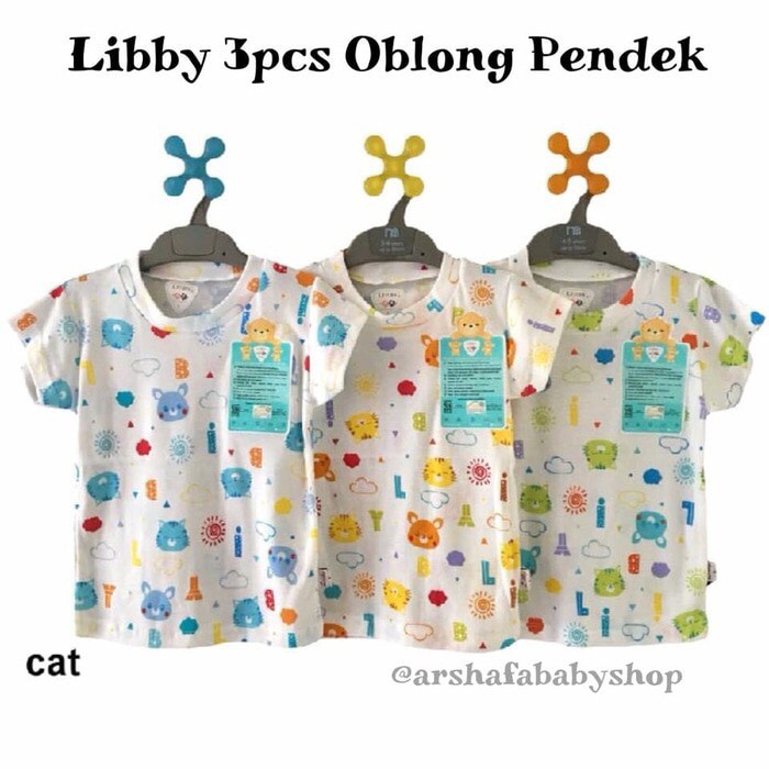 Libby 3pcs Oblong Full Print SML BIG (Besar)
