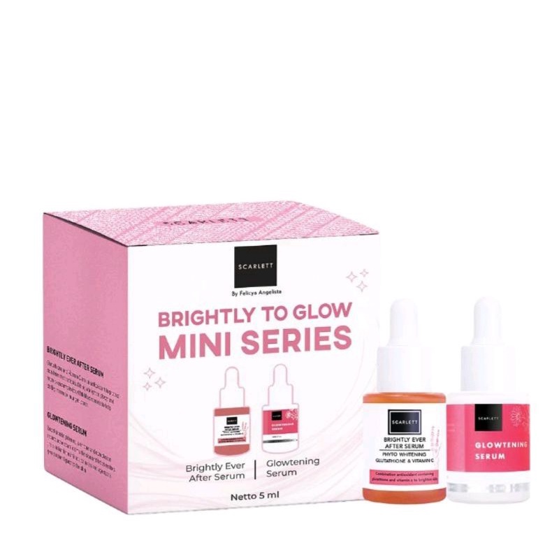 Scarlett Glowtening Serum / Brightly Ever After Serum / Acne Serum / To Glow Mini Series