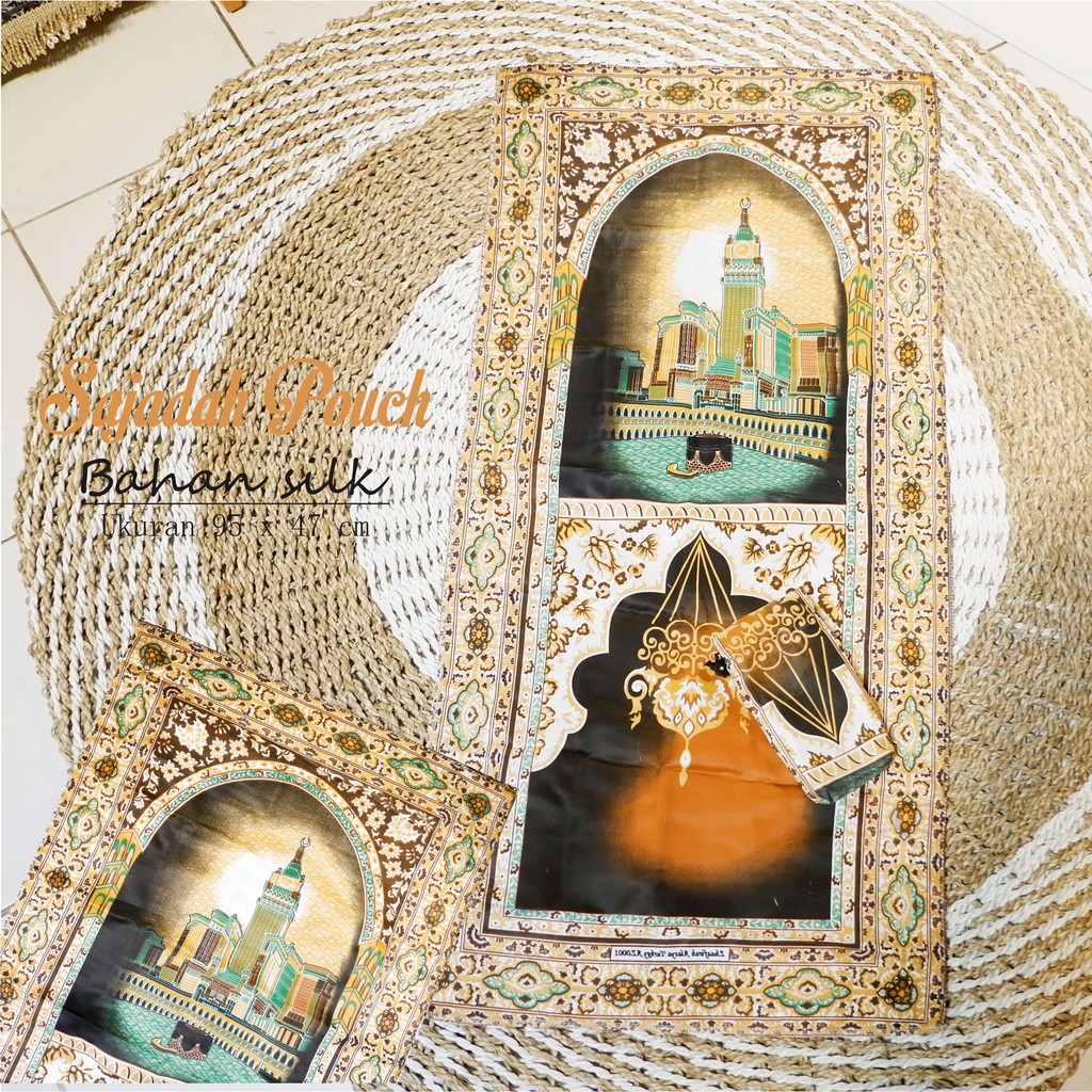 Sajadah Pouch Motif / Sajadah Traveling