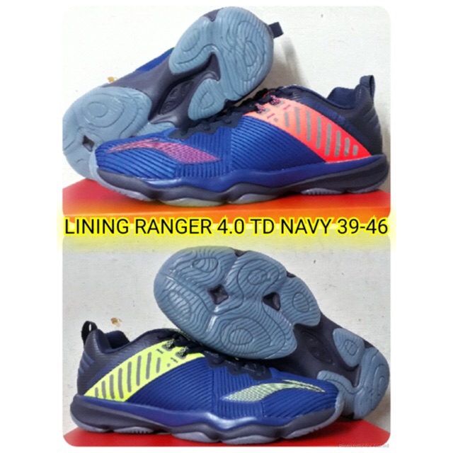  Sepatu  Badminton  Lining Ranger 4 0 TD RANGER TD Di PAKAI 