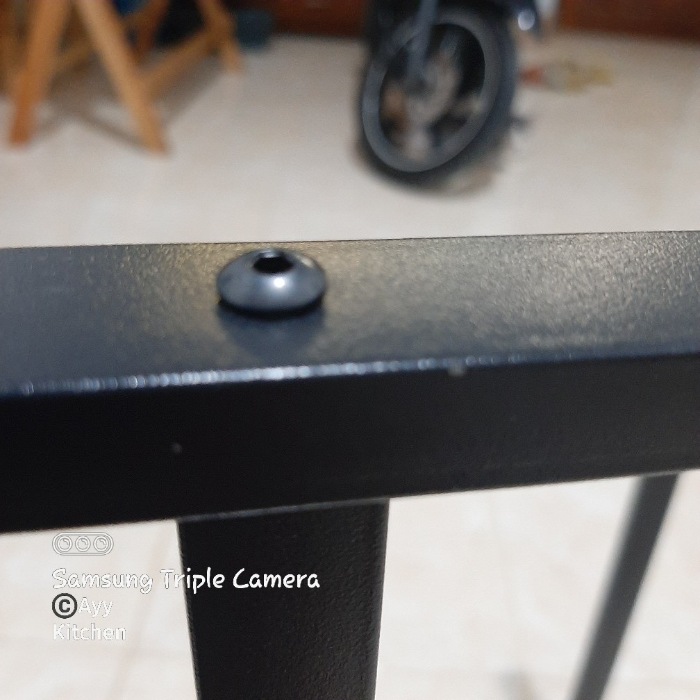 Es Rak Dapur Hitam Rak Wastafel Rak Piring Dan Peralatan Dapur 65cm