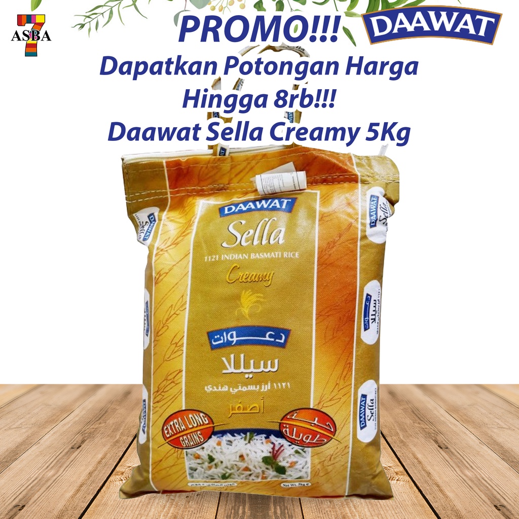 

DAAWAT SELLA 1121 CREAMY BASMATI 5KG