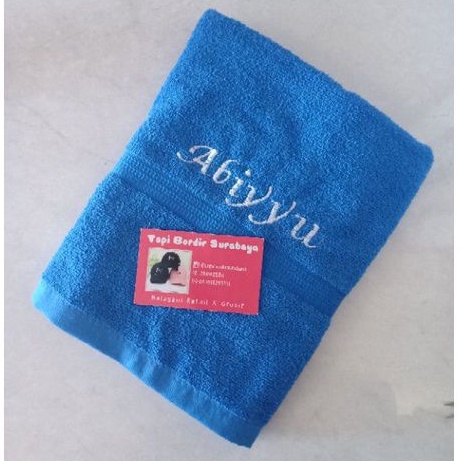 Handuk Bordir | Handuk 50x100 | Handuk ukuran 50x100 | Handuk FREE BORDIR