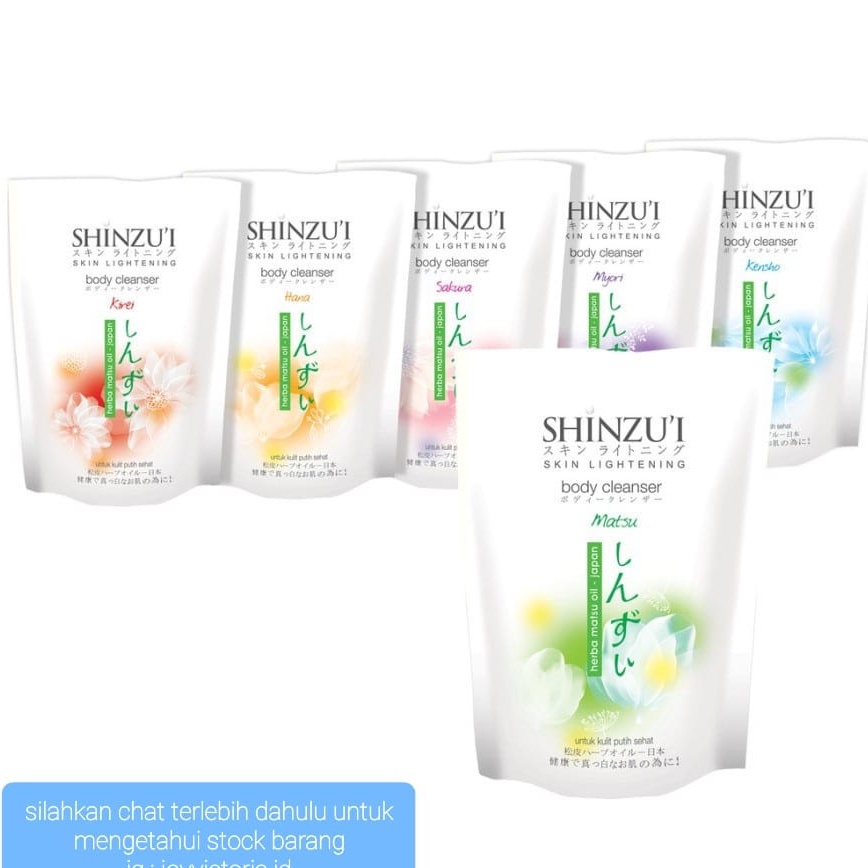 SHINZUI BODY WASH REFILL 420ML BODY CLEANSER SABUN MANDI ISI ULANG