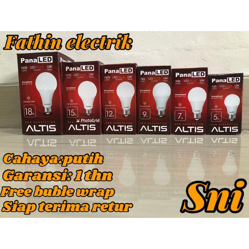 LAMPU LED PANALED ALTIS