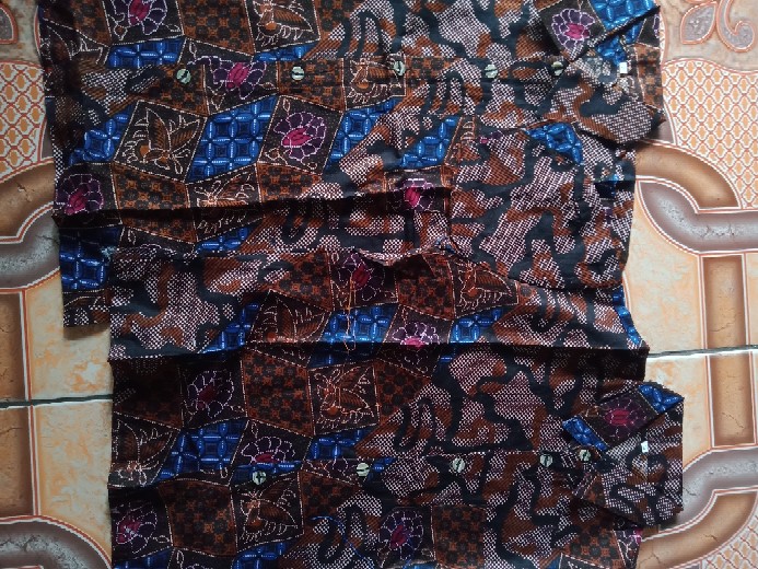 Maura Couple - Sania Ruffle Batik Couple Ori Ndoro Jowi Garansi Termurah Shopee - Batik Modern Solo