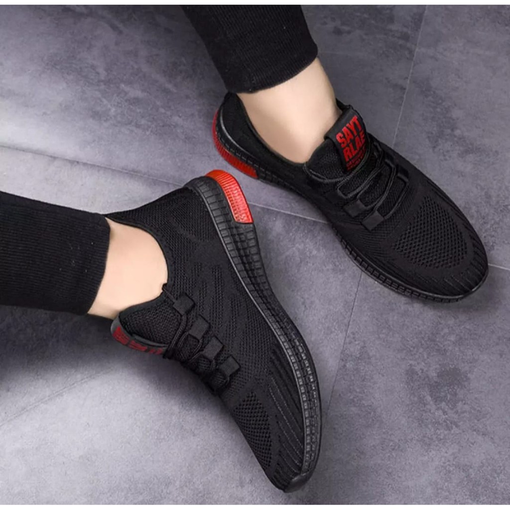 ARY_Shoes- Sepatui Sneakers Sepatu Fashion sport pria SP Sol karet lentur Terbaru 2021