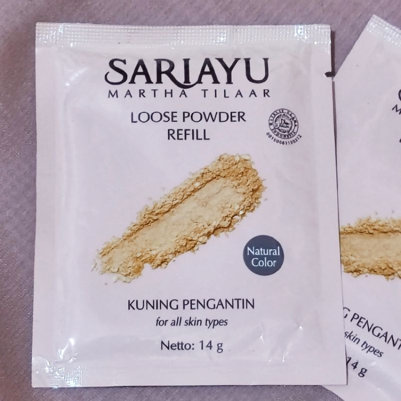 Sariayu Loose Powder Refill -  Kuning Pengantin