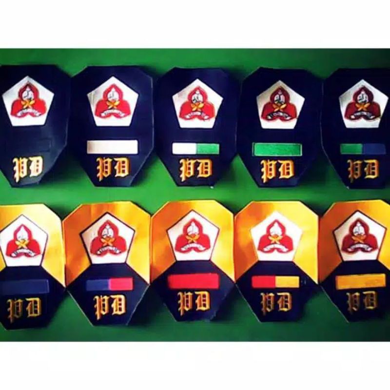 Bet Tingkatan Perisai Diri/Badge Pencak SIlat PD