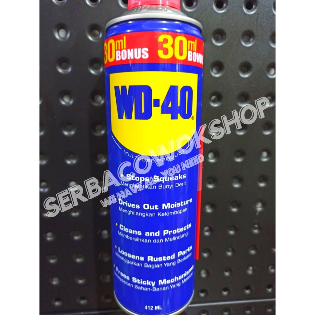 WD 40 WD40 Pelumas Anti Karat Serbaguna Lubricant 412 ml 12.9 Oz Khusus Area Jawa Termurah