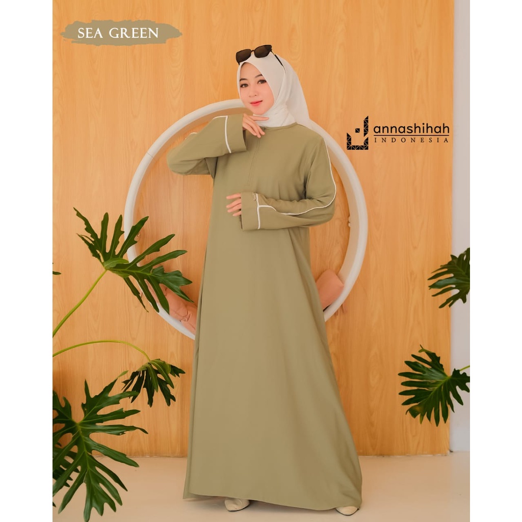 ABAYA LIST META ABAYA ORIGINAL ANNASIHAH/COD/abaya hitam/abaya turki/abaya arab