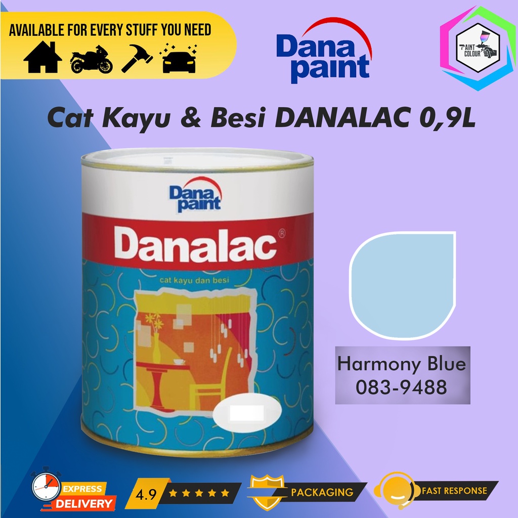Cat kayu Dan Besi DANALAC Harmony Blue 083 - 9488