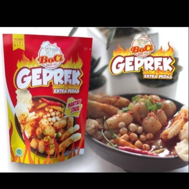 

Geprek mantap jiwa extra pedas New