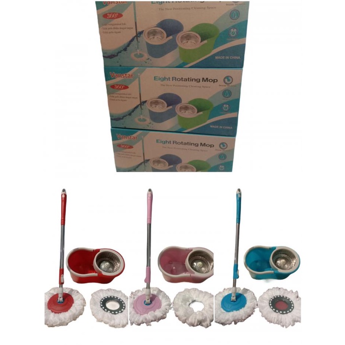 Magic Mop Vanstar / Alat Pel Praktis