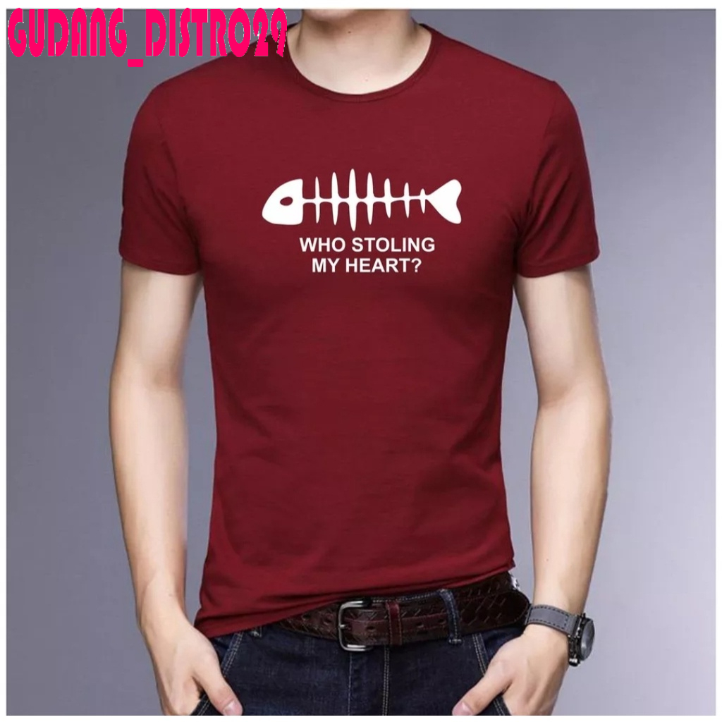Kaos DISTRO MURAH / T-shirt pria / Kaos pria / Kaos  MY HEART/ T-shirt casual / T-shirt motif / Kaos