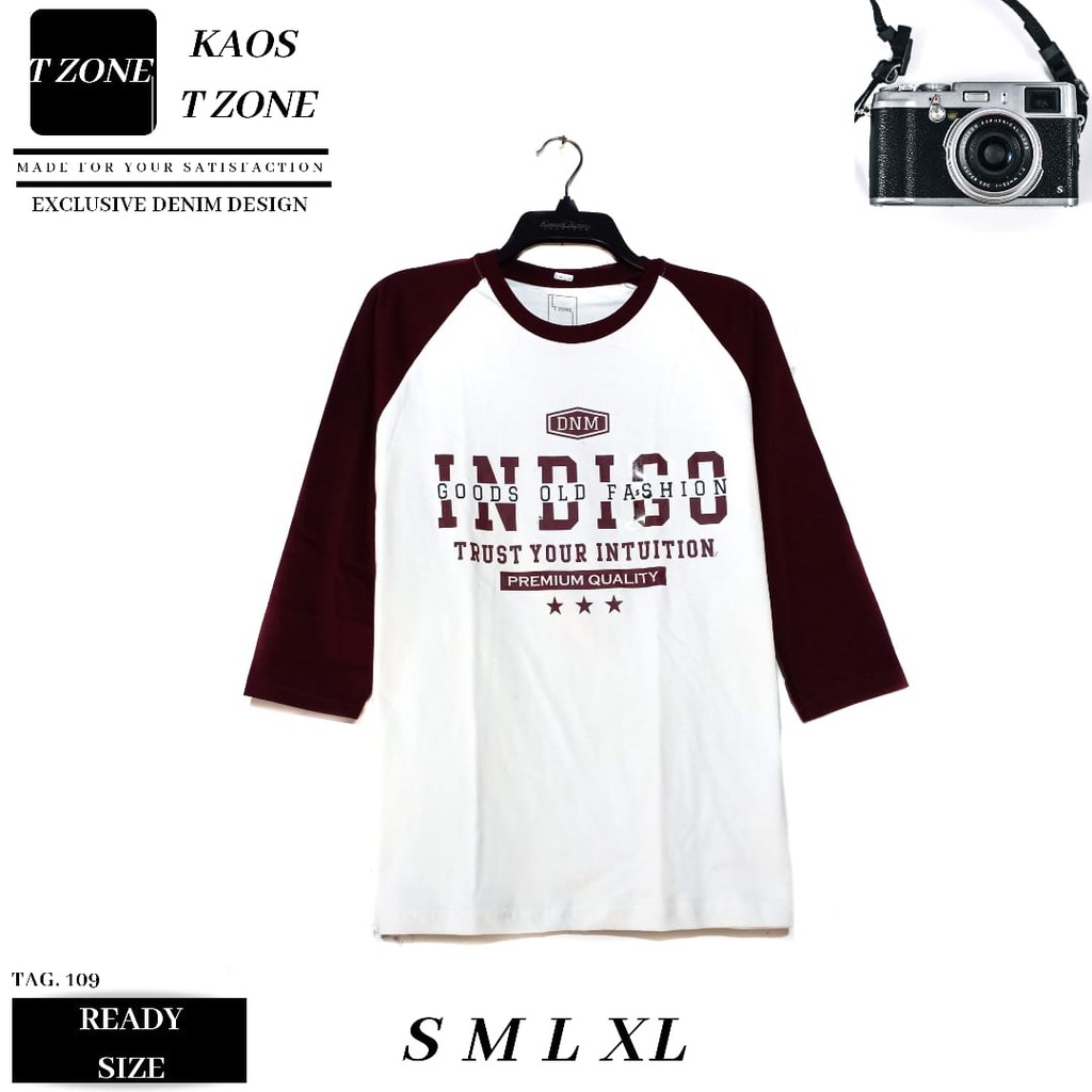 KAOS TZONE COWOK ORIGINAL BRAND
